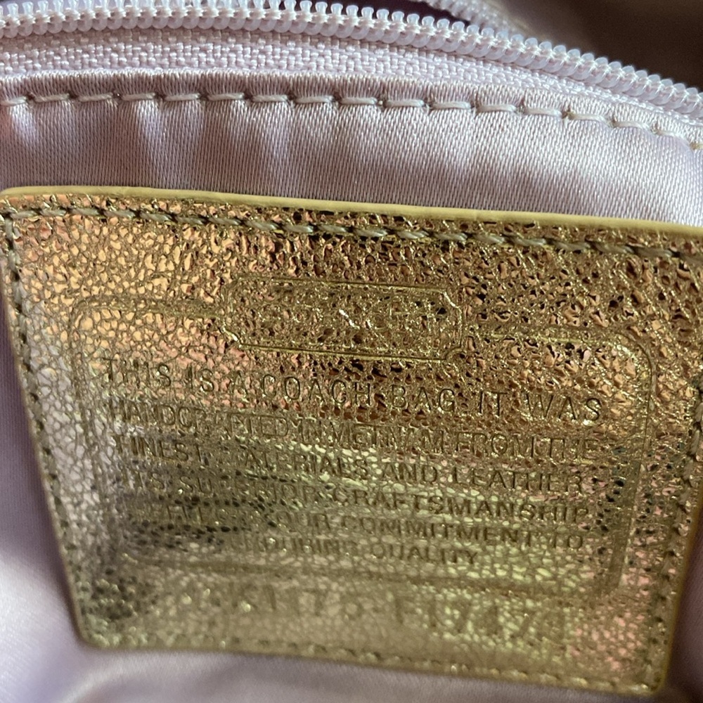 Coach tartan classic bag - Picture 9 of 10